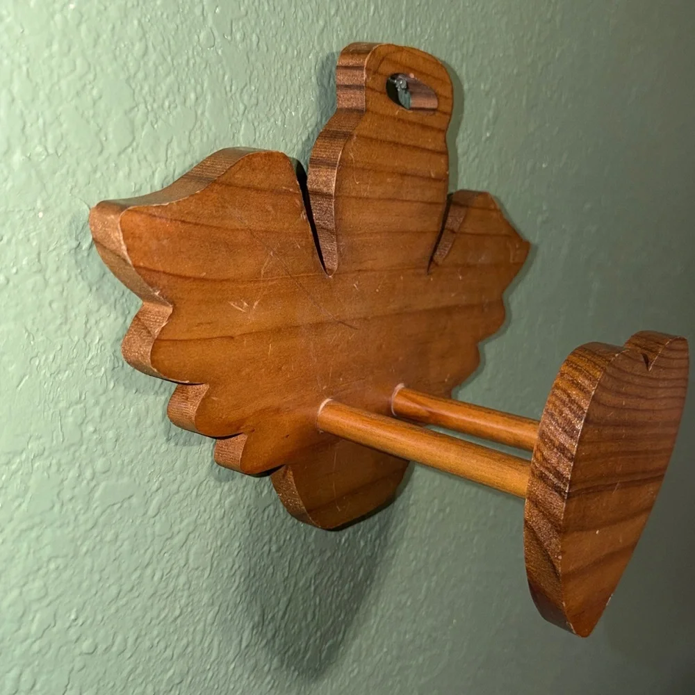 Wooden Heart Wings Wall Decor 90s Angel Fairy Rustic